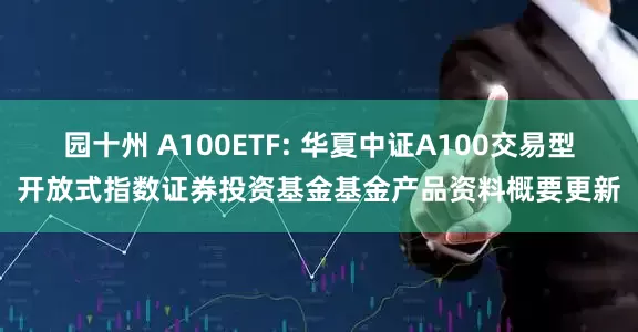园十州 A100ETF: 华夏中证A100交易型开放式指数证券投资基金基金产品资料概要更新