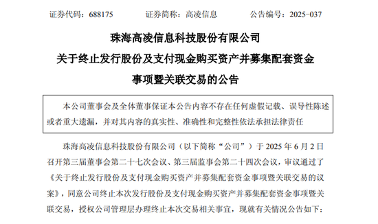 玖富智配 突发！688175，重大资产重组终止！